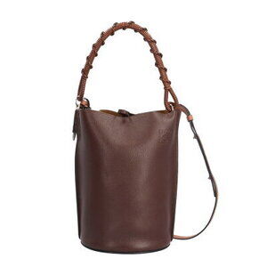 Loewe Gate Bucket Shoulder Bag Leather Brown